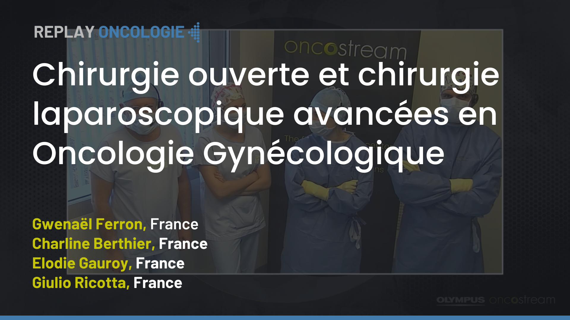 Vid O Chirurgie Ouverte Et Chirurgie Laparoscopique Avanc Es En