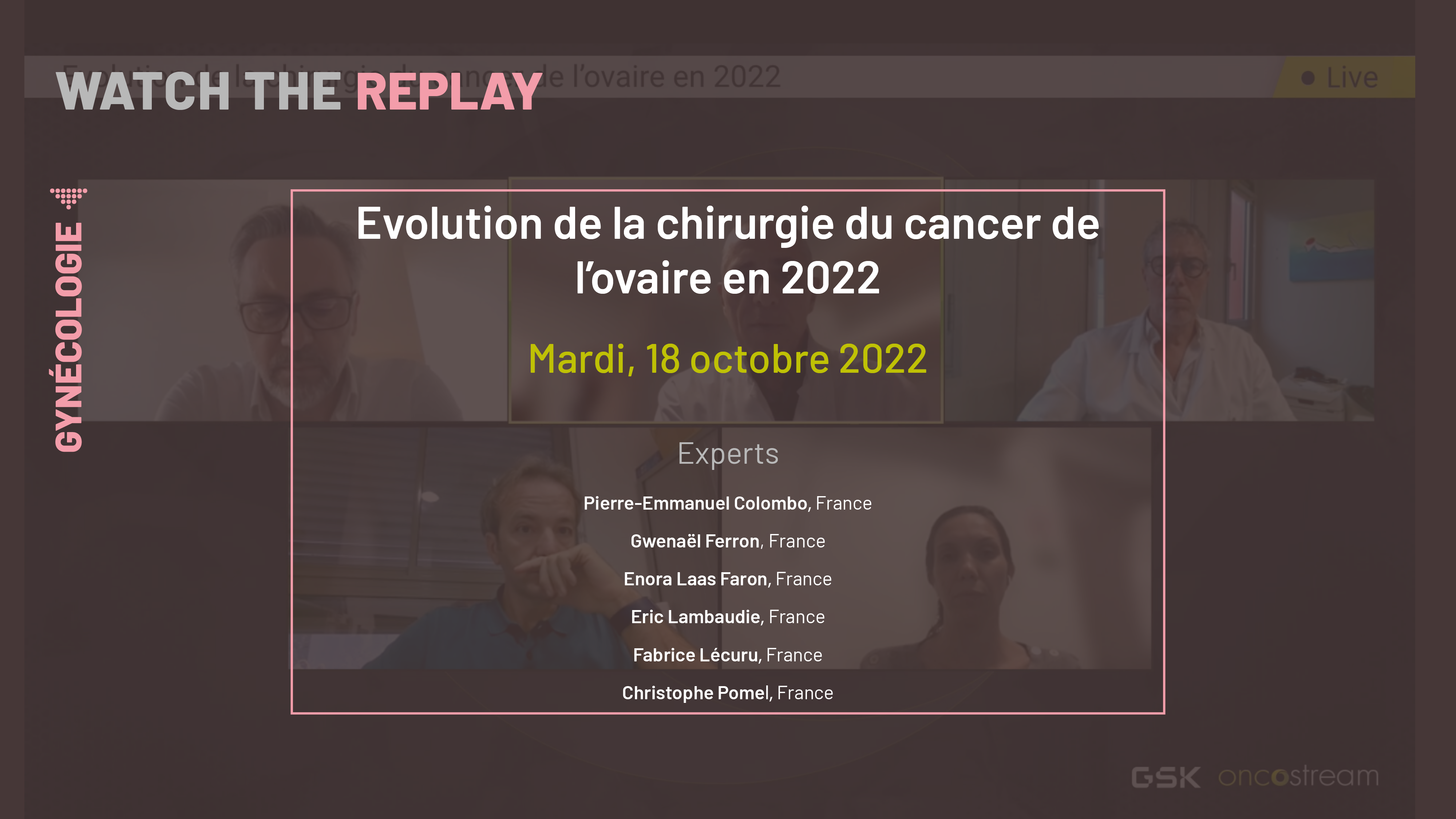 Evolution de la chirurgie du cancer de l’ovaire en 2022